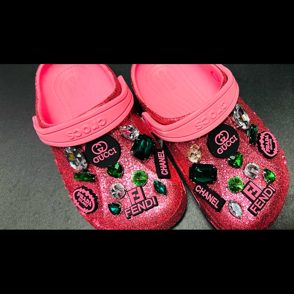 JEWELED CROCS BY CROX OUT
